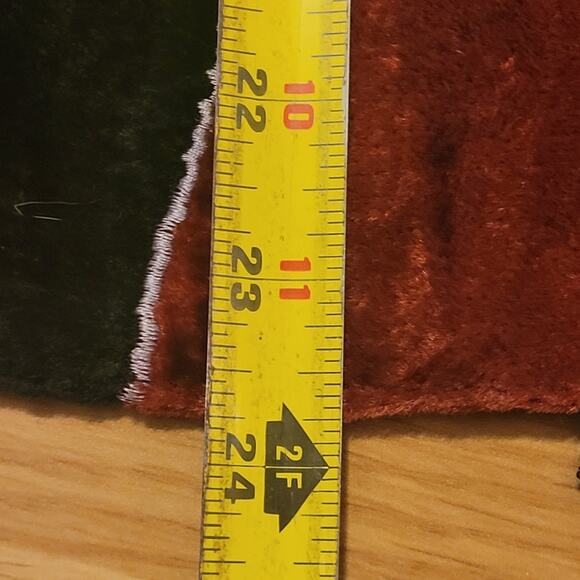 Vtg Floral Velvet Patchwork Vest Black Whimsigoth Fairy Grunge Embroidered L - Picture 5 of 6